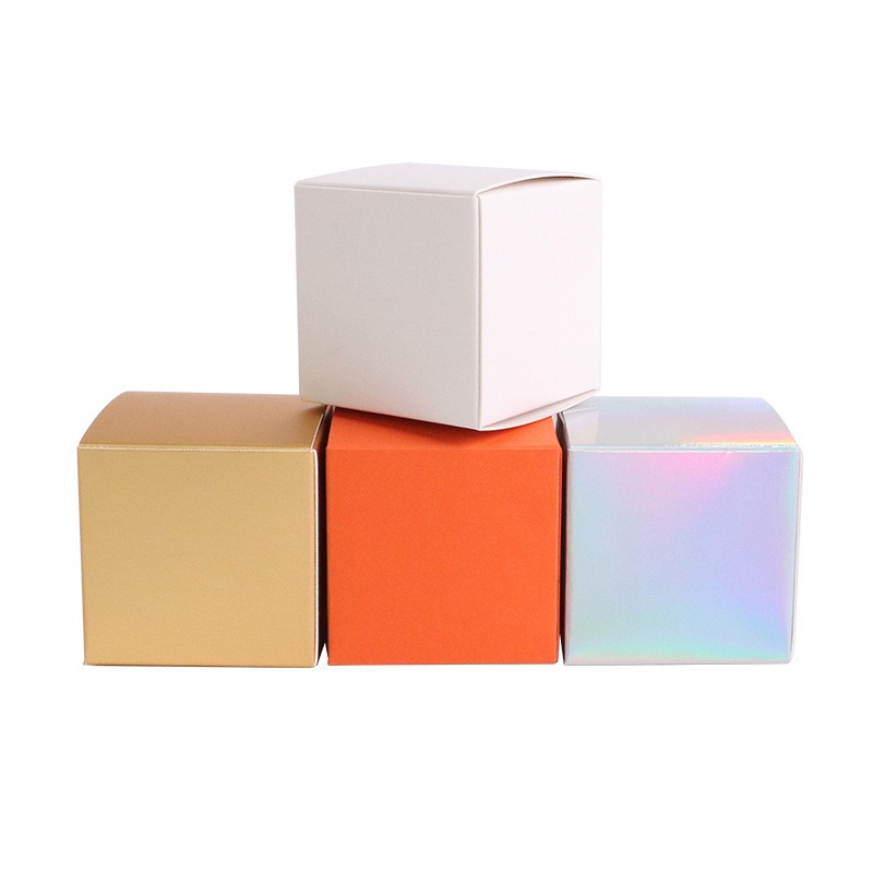 50 ชิ้น/ล็อต กล่องของขวัญพับได - Candle Supplies For Business บทวิจารณ์และราคา