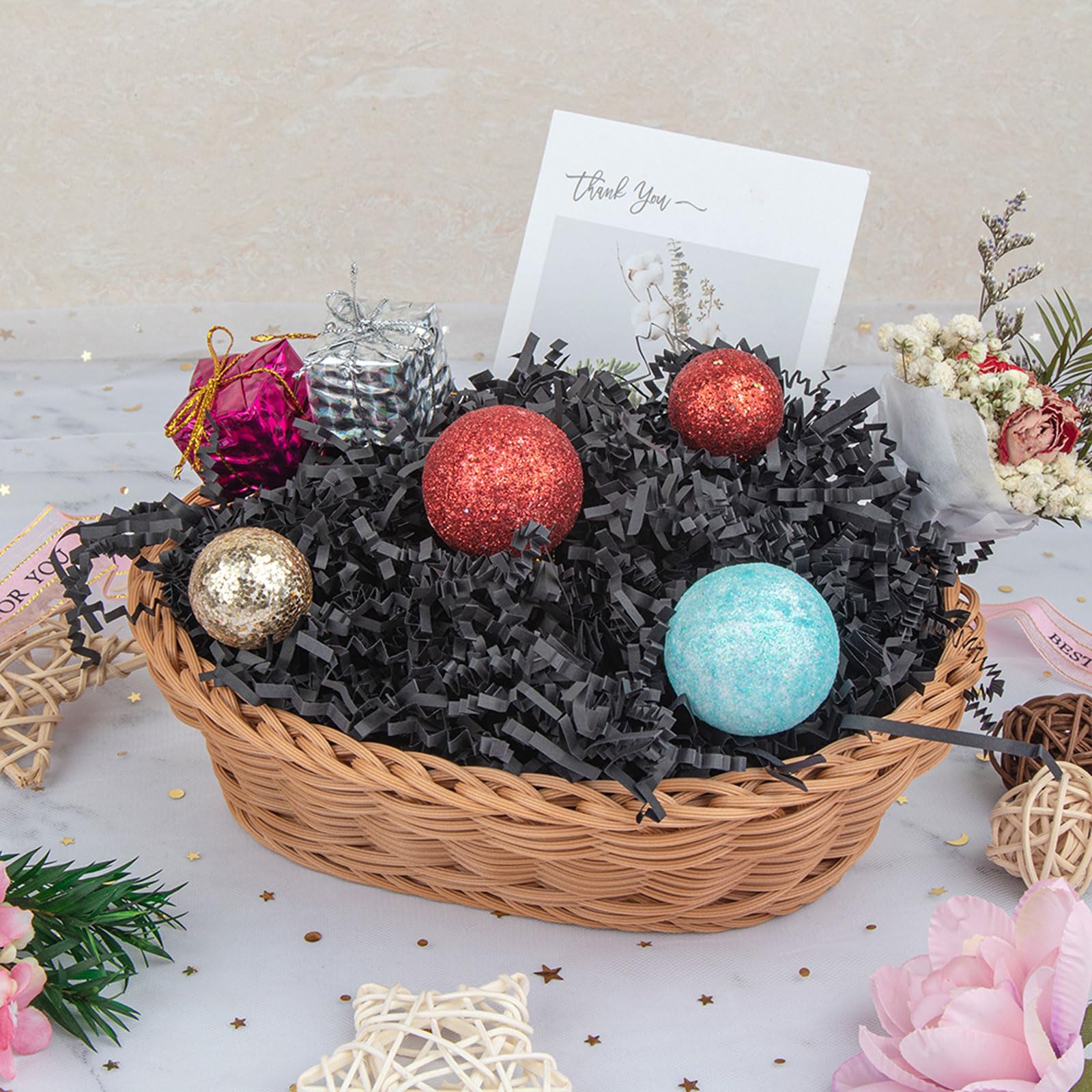 กระดาษย่นแบบตัดเป็นเส้น 100-50 - Candle Supplies For Business บทวิจารณ์และราคา
