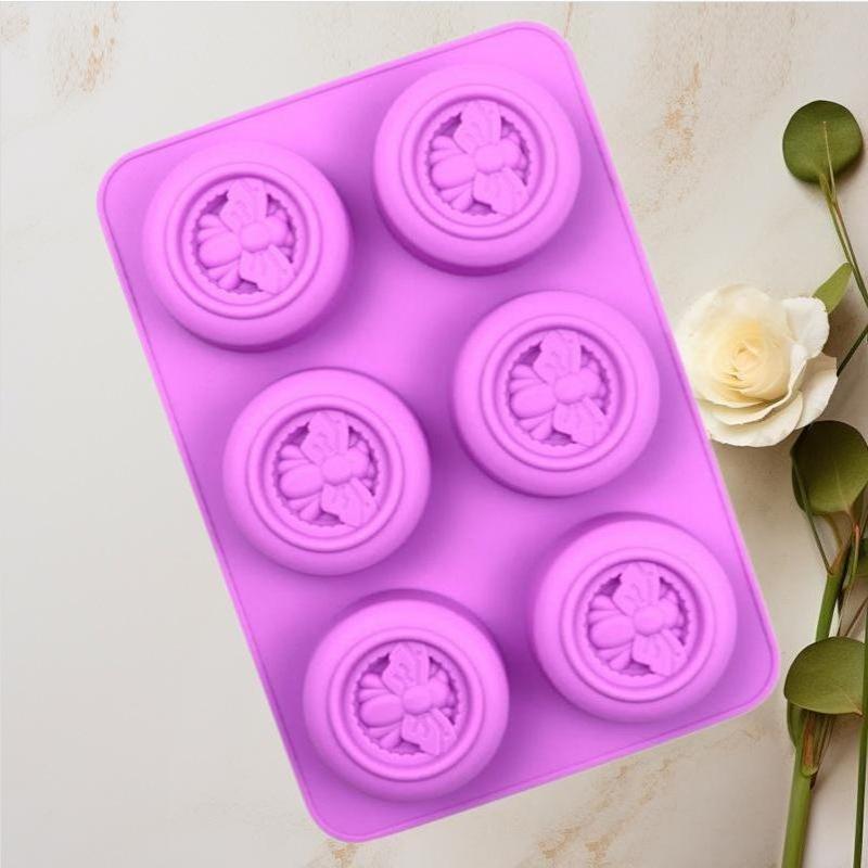 แม่พิมพ์ซิลิโคนลายผึ้ง 6 ช่อง  - Candle Supplies For Business บทวิจารณ์และราคา