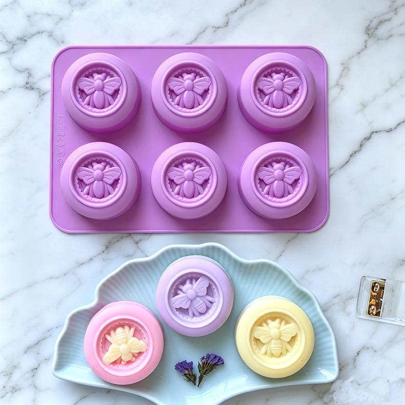 แม่พิมพ์ซิลิโคนลายผึ้ง 6 ช่อง  - Candle Supplies For Business บทวิจารณ์และราคา